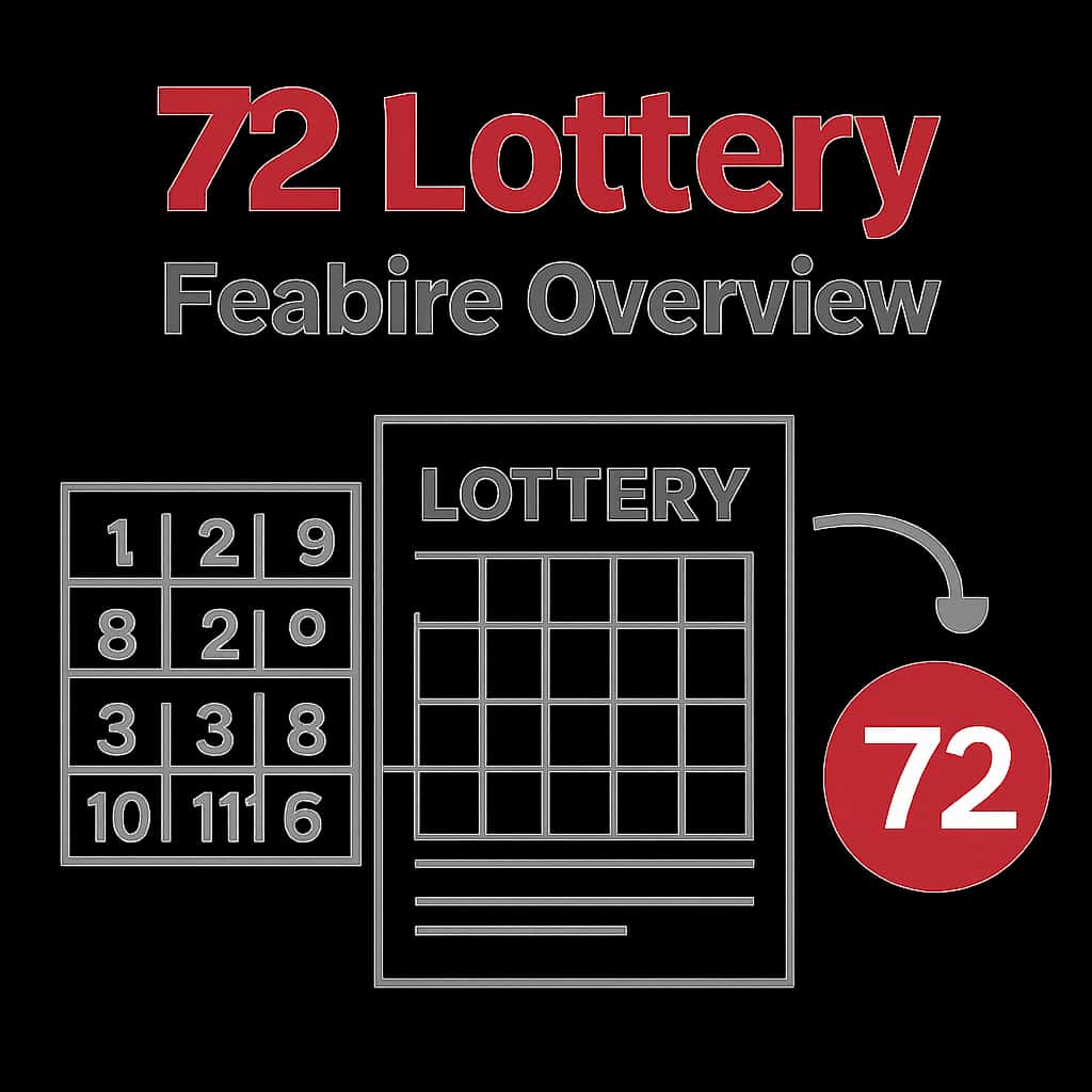 Diagram elucidating the functionalities of the 72 Lottery platform.