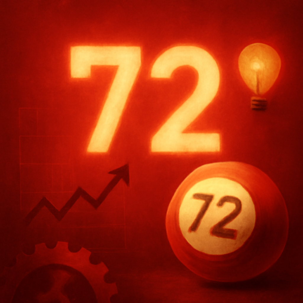 An icon representing the 72 Lottery App Setup as a guide resource.