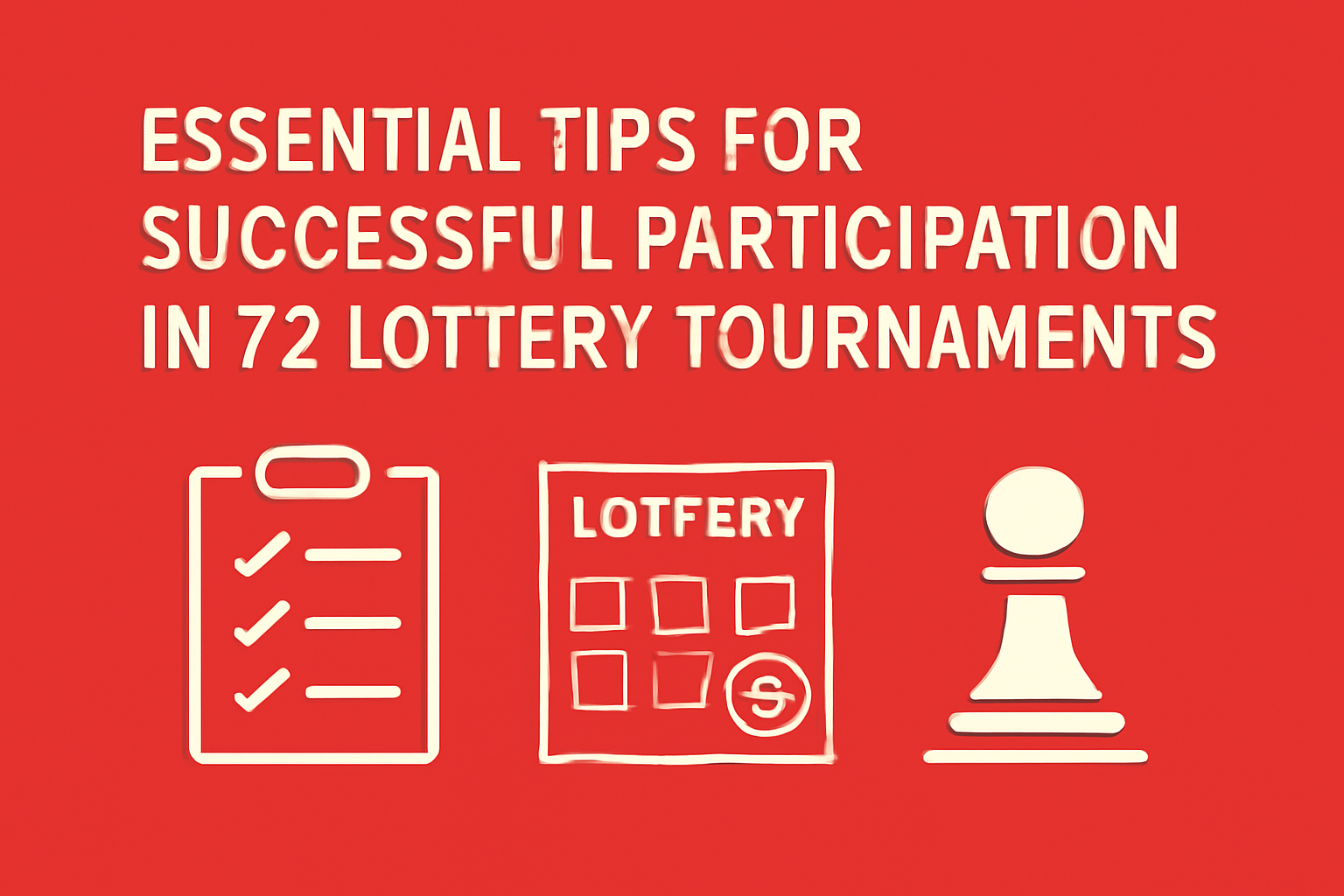 Informational scene illustrating tips for securing a 72 Lottery account.