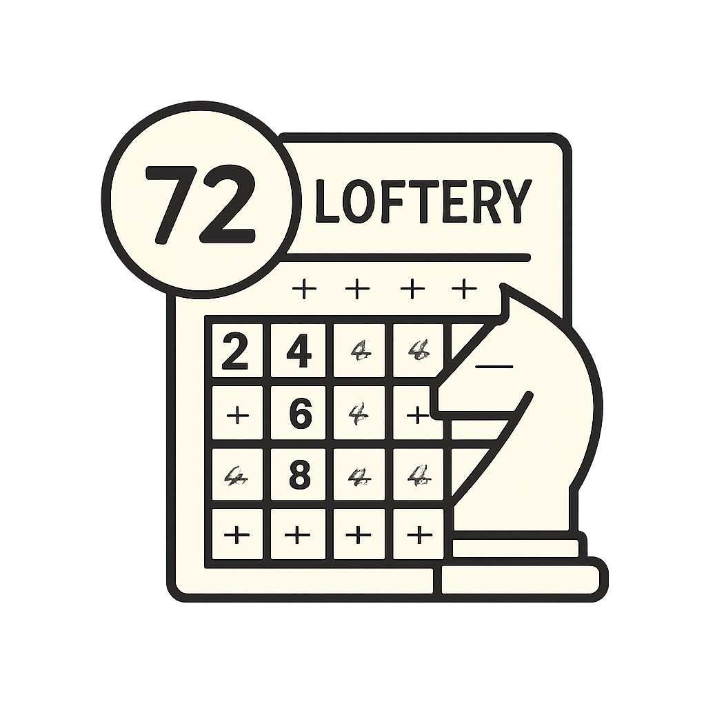 A badge representing the safety features of the 72 Lottery platform.