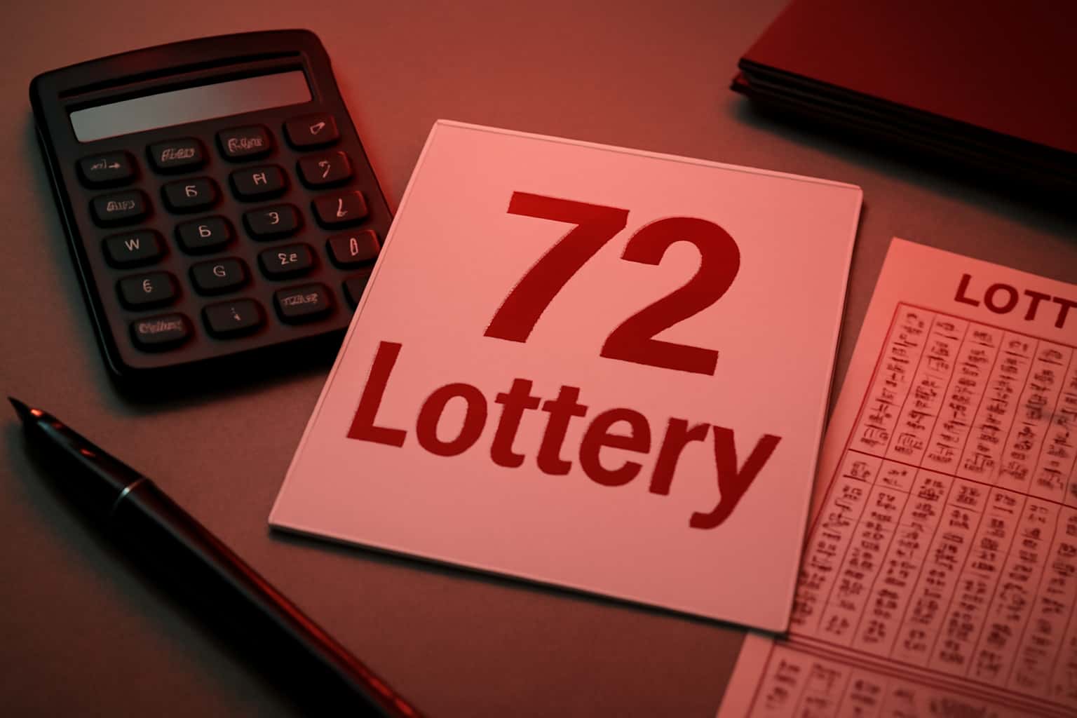 An informative scene illustrating the safety measures of the 72 Lottery platform.