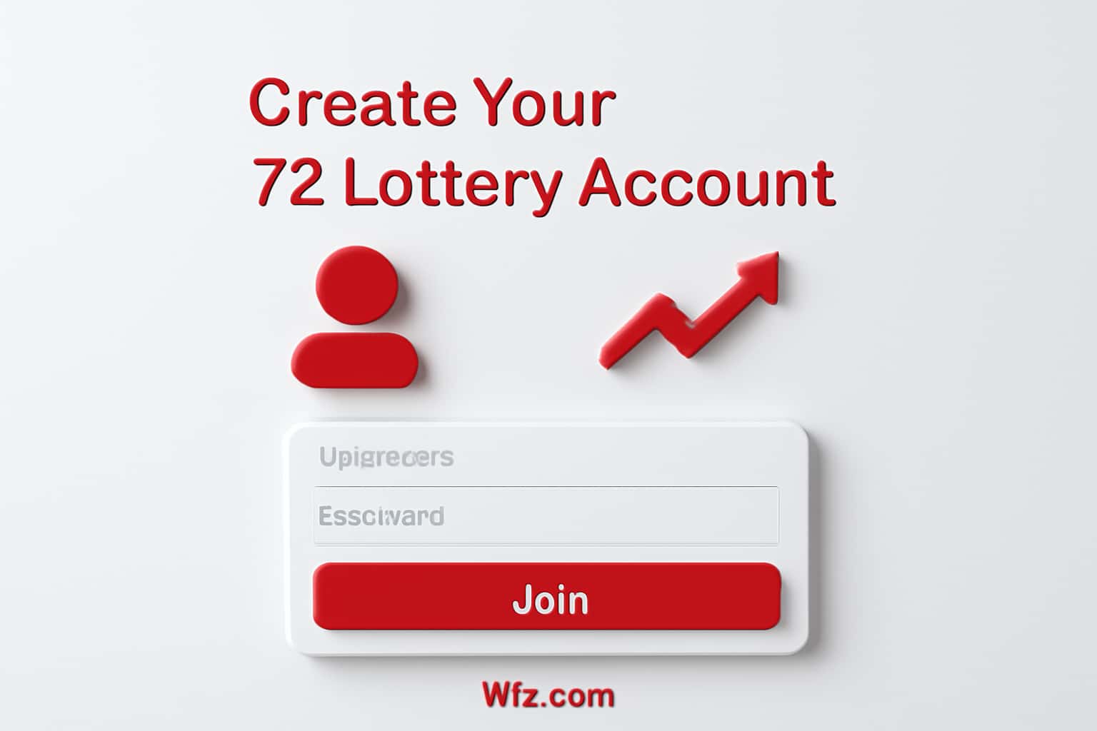 Create Your 72 Lottery Account Interface